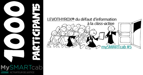 #LEVOTHYROX - 1000 inscriptions sur le site mySMARTcab depuis mardi !  #LEVOTHYROX - 1000 inscriptions sur le site mySMARTcab depuis mardi !