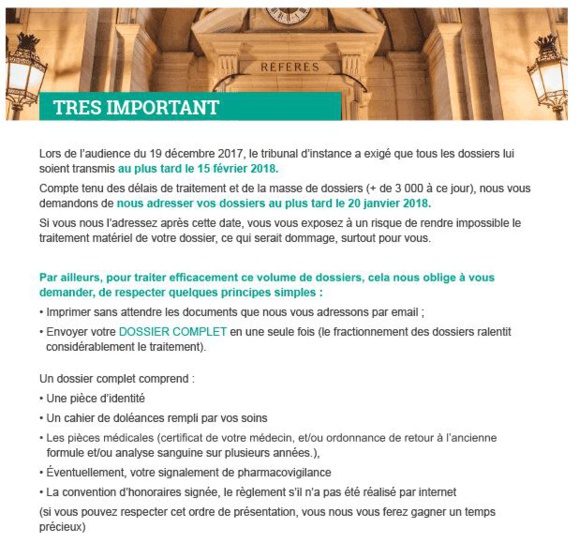 #LEVOTHYROX - Conseils pratiques pour faciliter la participation à l'action collective lancée contre MERCK pour défaut d'informations.