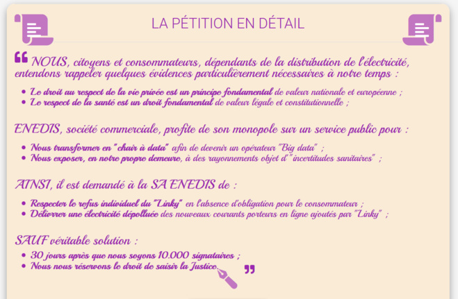 Contre #LINKY : lancement de la pétition d'action collective Contre #LINKY : lancement de la pétition d'action collective