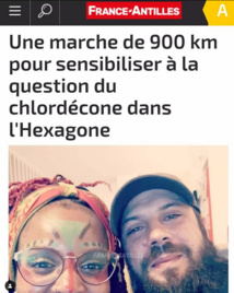 Chlordecone : marche dans l'hexagone pour sensibiliser le public Chlordecone : marche dans l'hexagone pour sensibiliser le public