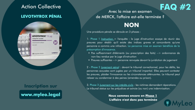 #Levothyrox #Pénal : Questions fréquentes n° 2