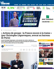 Actions de groupe : la France encore à la traine Actions de groupe : la France encore à la traine
