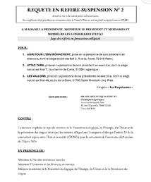 A69 - Référé-suspension du contrat de concession A69 - Référé-suspension du contrat de concession