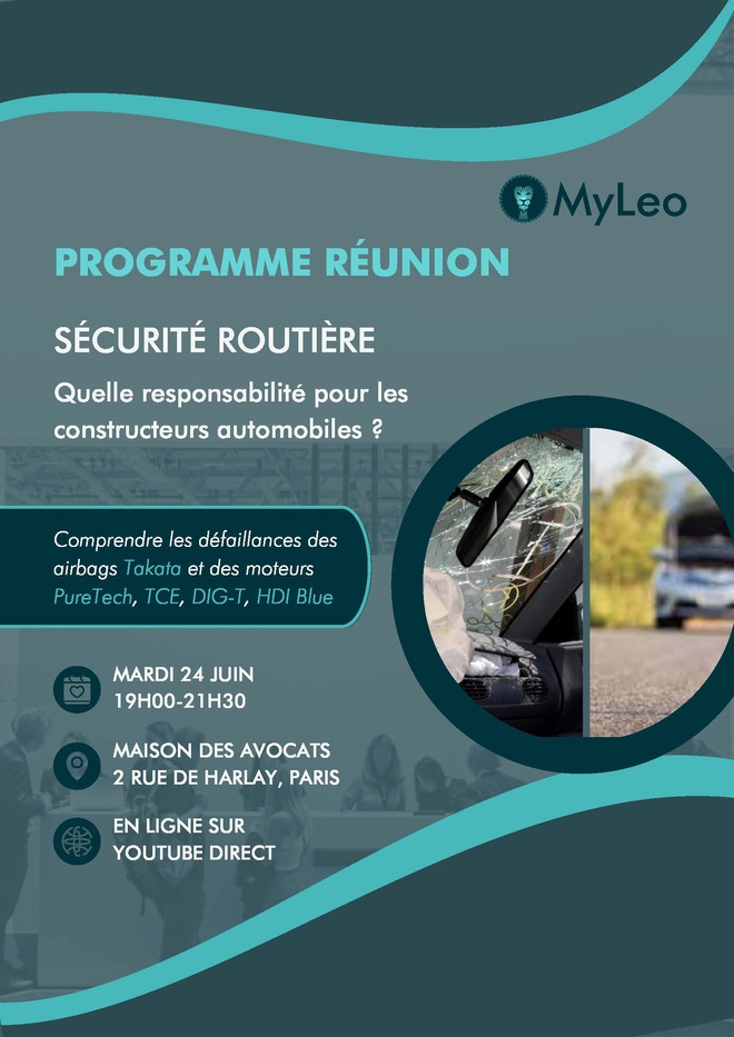 Airbag Takata - Lettre ouverte aux dirigeants de Stellantis-Citroën