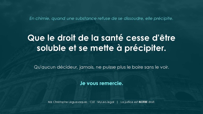 Le droit de la santé est-il soluble dans le droit de l'eau ? Le droit de la santé est-il soluble dans le droit de l'eau ?