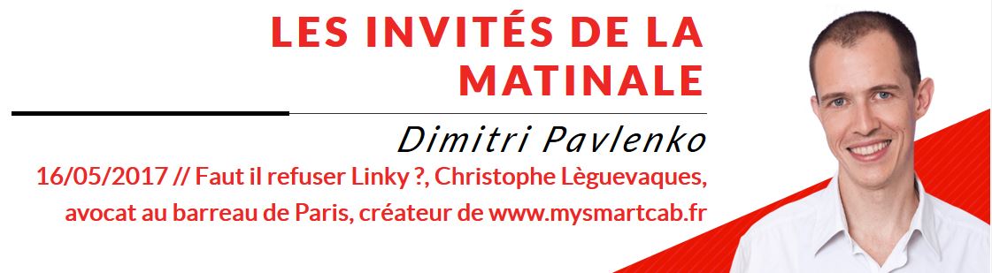Refus de #LINKY - Interview matinale de SUD RADIO mardi 16 mai 2017