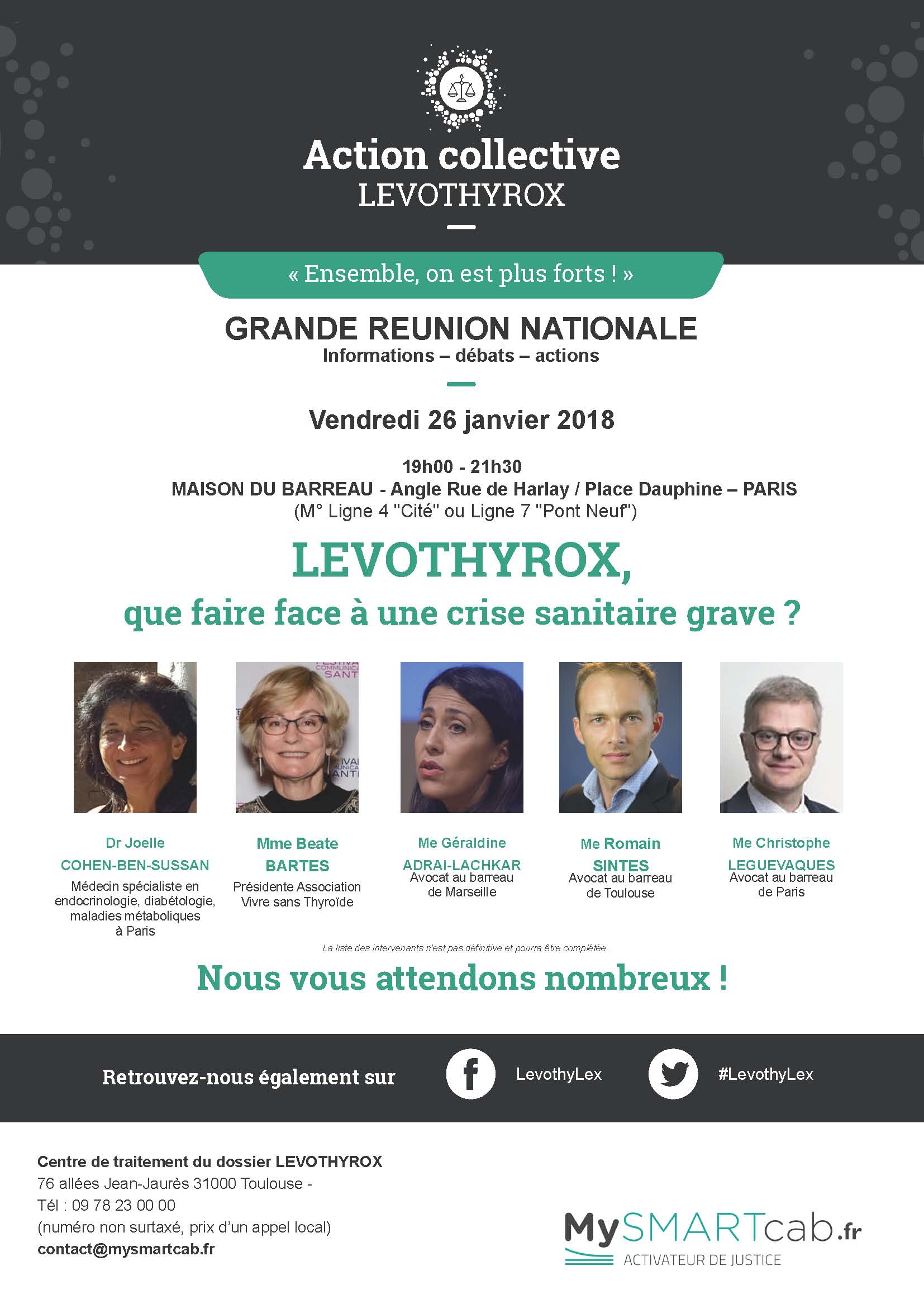 #LEVOTHYROX - Madame la ministre de la Santé, venez rencontrer les malades en direct et sans filtre !