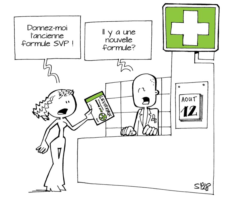 #Levothyrox : que faire face à l'annonce de la fin de production du Lévothyrox avec lactose ?