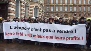 Aéroport Toulouse Blagnac - Réactions à la visite des collectivités locales à Bercy 