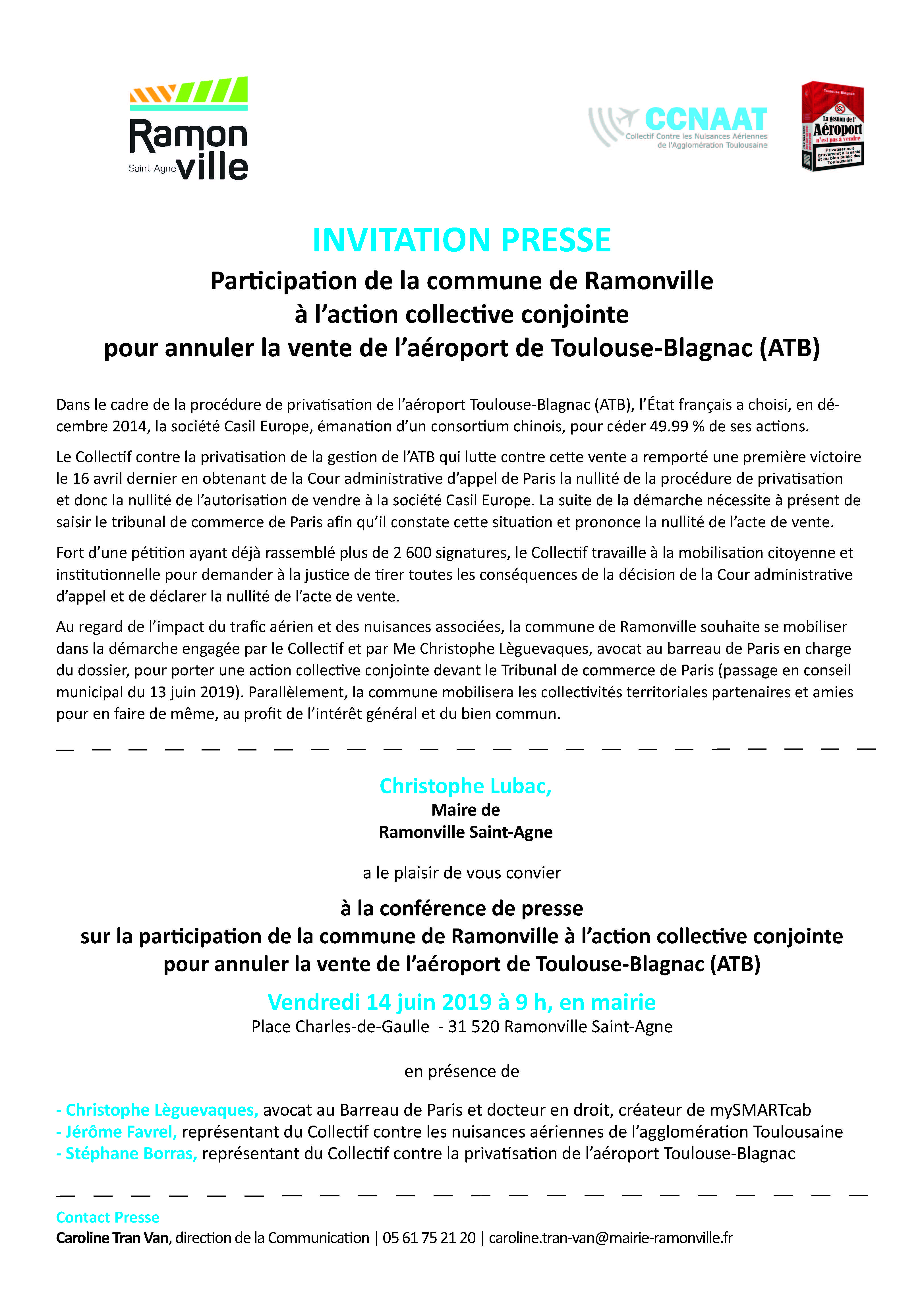 Aéroport Toulouse Blagnac - des collectivités locales s'engagent ...