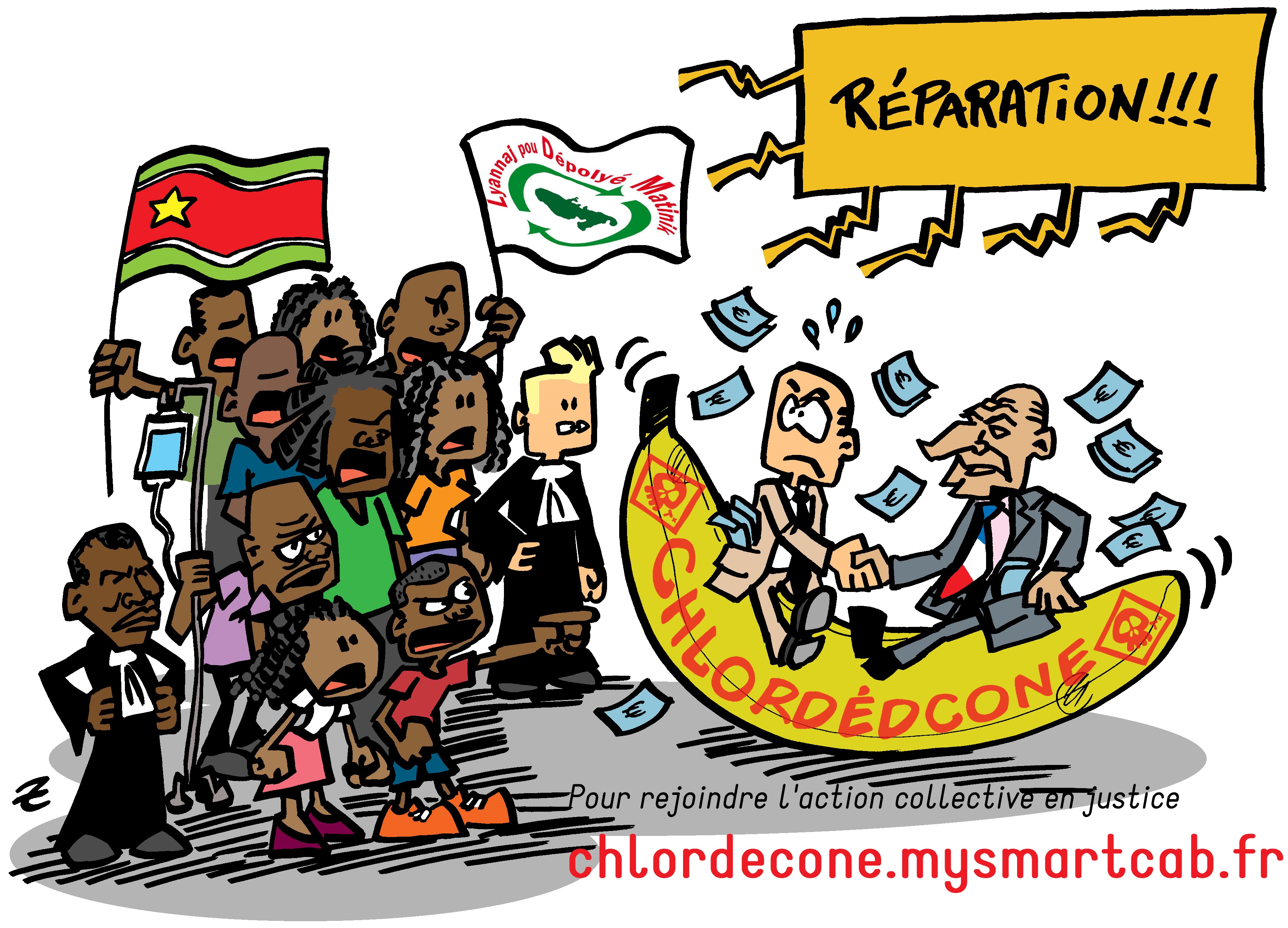#Chlordecone : action collective en justice - Fiche de présentation