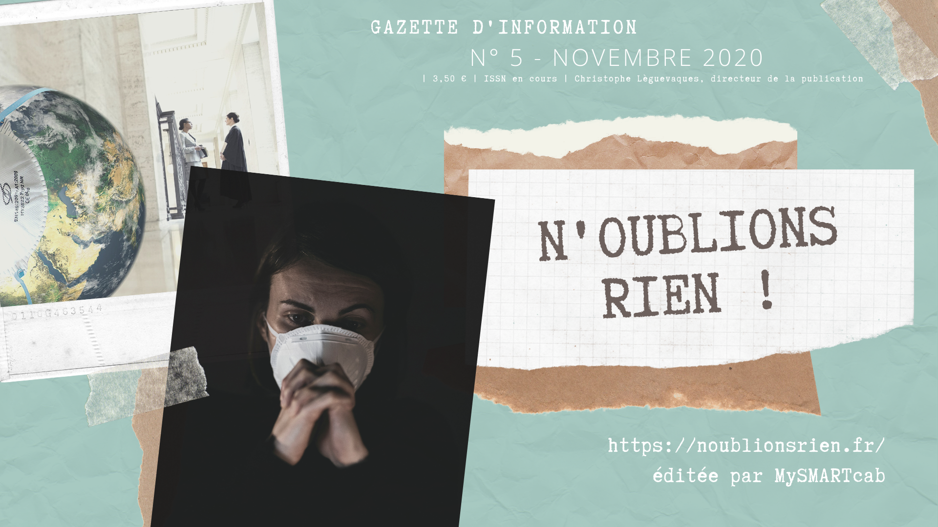 Covid19 : Le n° 5 de la Gazette est sorti !