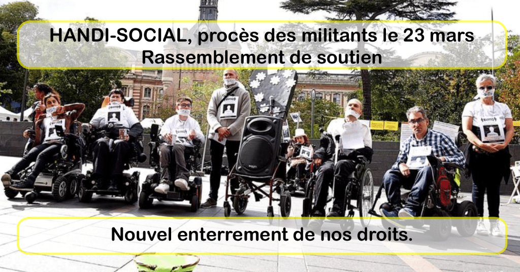 NOS ASSOCIATIONS SONT SOLIDAIRES DES ACTIONS POUR OBTENIR  L’ACCESSIBILITE AUX PERSONNES A MOBILITE REDUITE : des paroles aux actes !