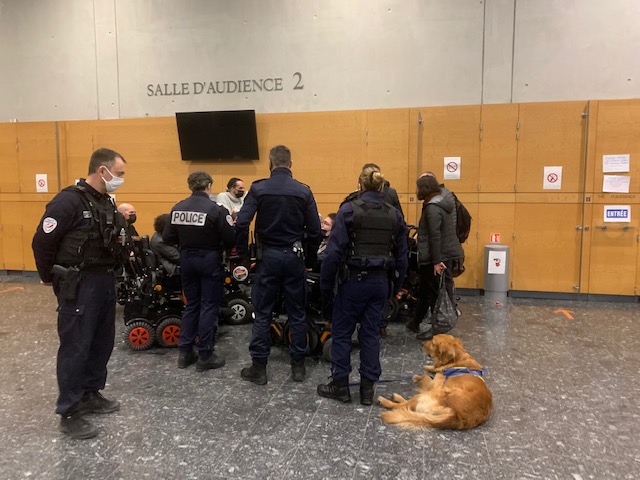 Je suis fier d'avoir défendu 16 prévenus en situation de handicap ...