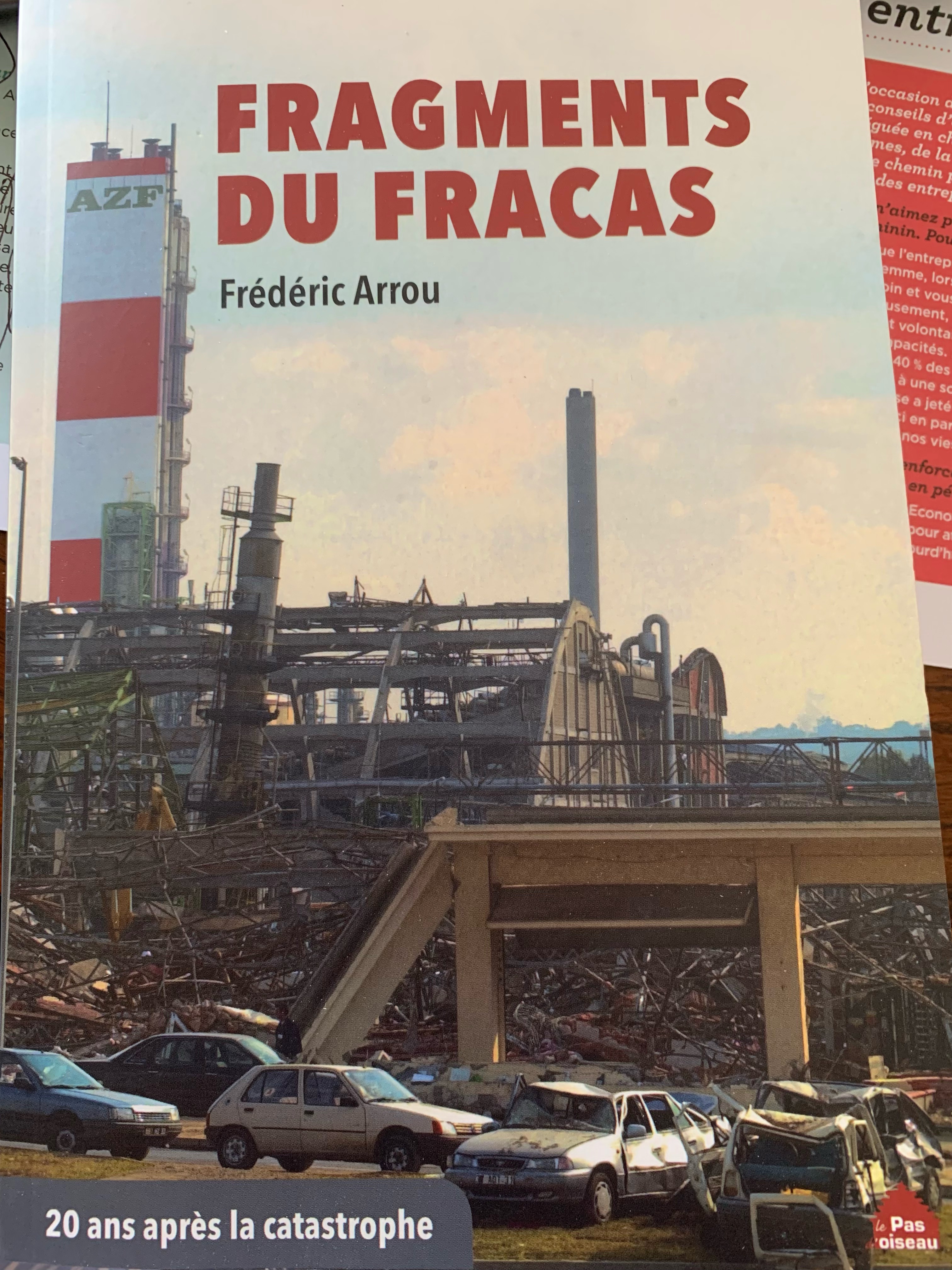 AZF - Frédéric Arrou (association des sinistrés) parle de mon travail