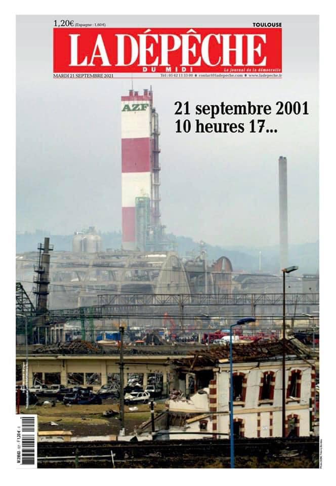 AZF - 21 septembre 2001 - 10h17. Le combat contre le mensonge continue AZF - 21 septembre 2001 - 10h17. Le combat contre le mensonge continue