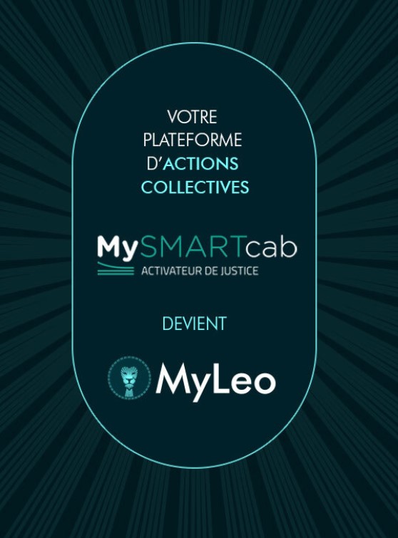 Mysmartcab.fr devient MYLEO.LEGAL
