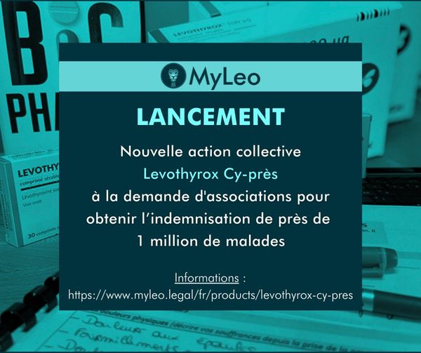#Levothyrox : première procédure "cy-près" en France