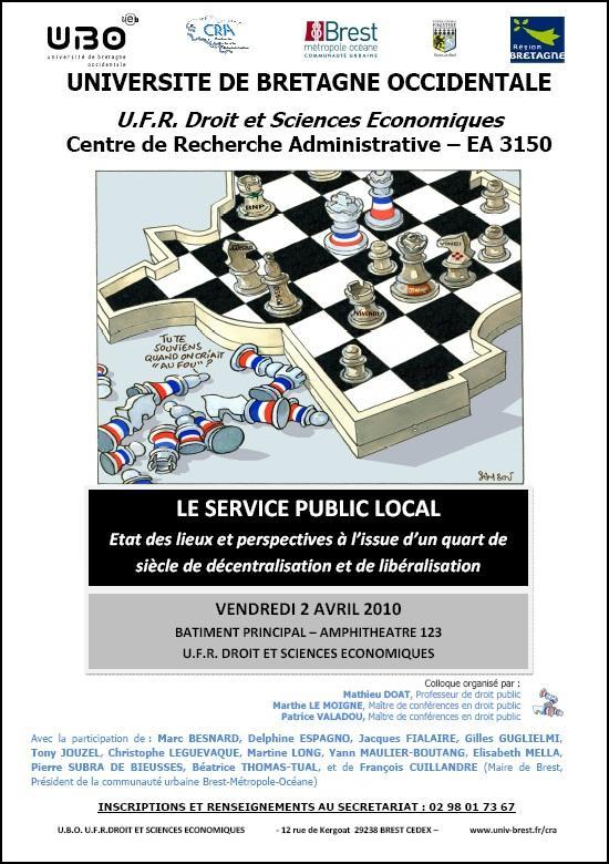 CITOYEN, USAGER OU CONSOMMATEUR, STATUT ET DROITS DES « UTILISATEURS » DES SERVICES PUBLICS LOCAUX DELEGUES