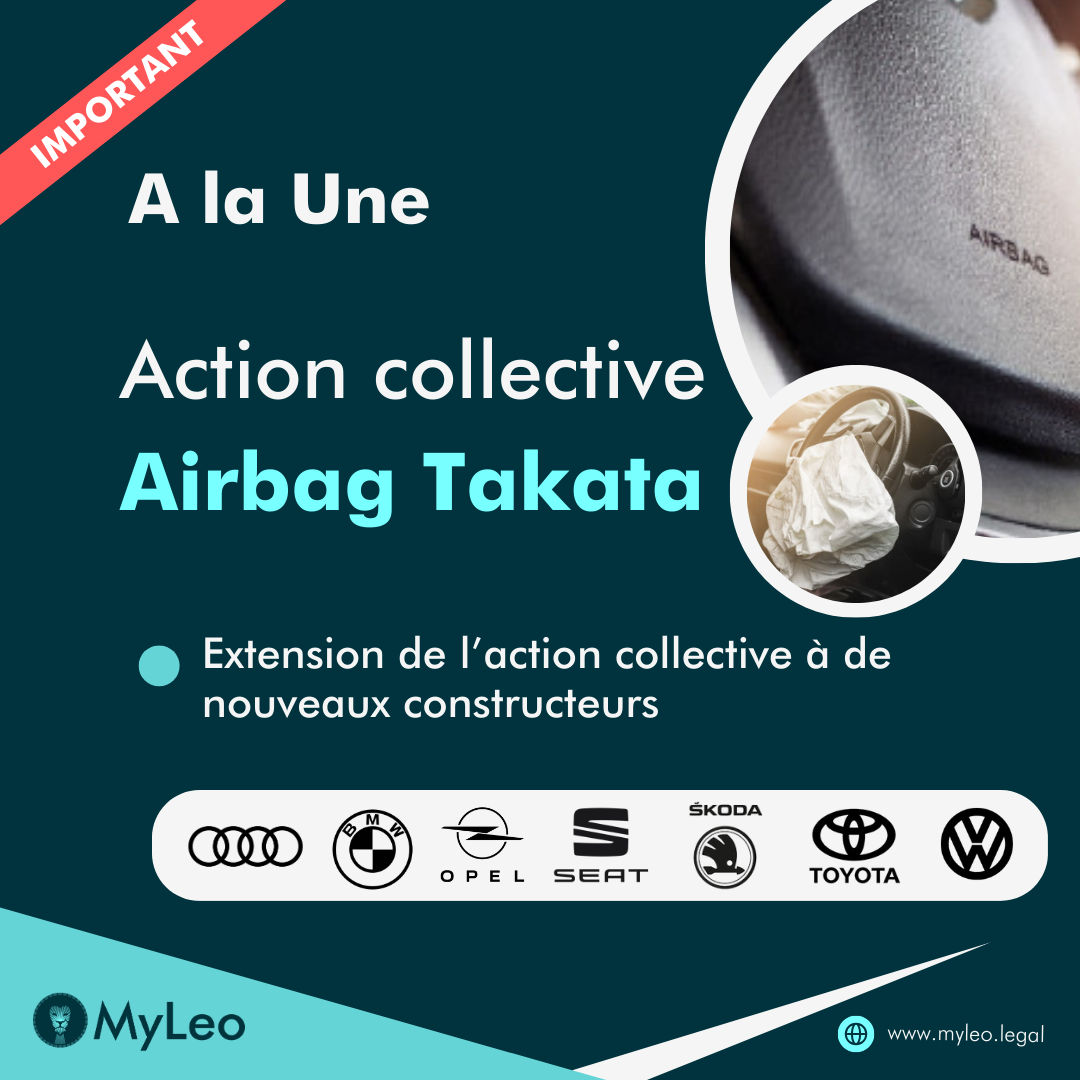 AIRBAG TAKATA  - Extension à de nouvelles marques 