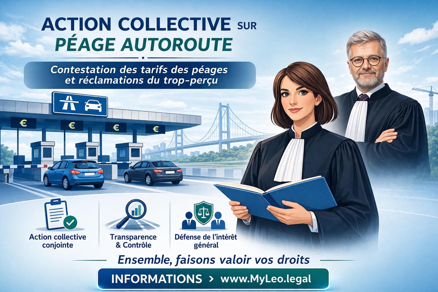 Péage autoroute : tout savoir (ou presque) sur l'action collective ouverte le 2 avril 