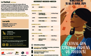 Festival des Cinémas Indiens de Toulouse - 9é édition - 18 / 21 avril 2024 
