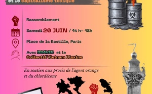 Appel unitaire : "Justice pour les victimes du chlordecone et de l'agent orange"