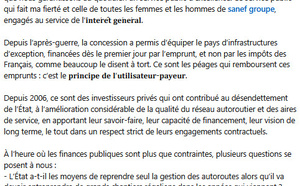 Autoroute : dialogue avec le DG de la SANEF