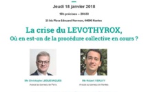 #LEVOTHYROX - Réunion d'informations à #NANTES- jeudi 18 janvier 2018 - 15bis Place Edouard Norman