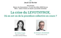 #LEVOTHYROX - Réunion d'informations à #RENNES- jeudi 22 février 2018