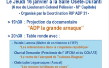 Audition des interventions lors de la conférence contre les privatisations