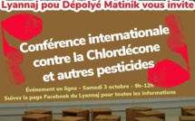 #Chlordecone : conférence internationale "virtuelle" - Samedi 3 octobtre 2020 9h-12h (heure des Antilles)