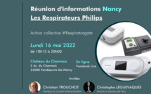 #Respiratorgate #Philips : Réunion d'informations à #NANCY