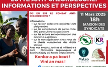 Chlordecone : réunion d'information à FORT DE FRANCE