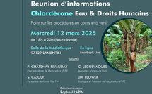 Chlordecone : réunion d'information en GUADELOUPE