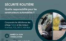 Sécurité routière, réunion publique du 24 juin : demandez le programme