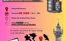 Appel unitaire : "Justice pour les victimes du chlordecone et de l'agent orange"