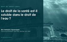 Le droit de la santé est-il soluble dans le droit de l'eau ?