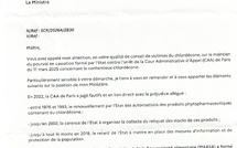 CHLORDÉCONE : la ministre de l'agriculture se contredit au détriment des victimes