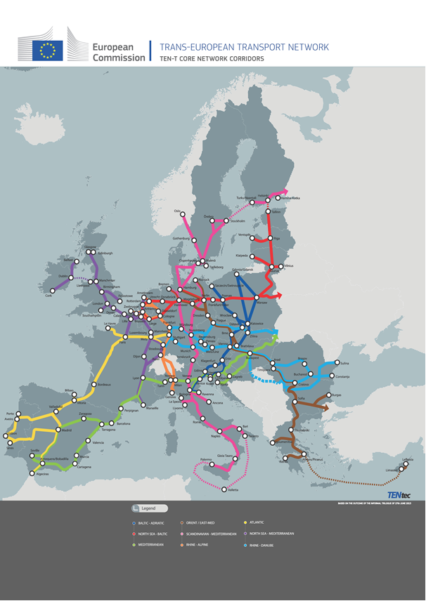transport européen corridor et c transport européen corridor et c