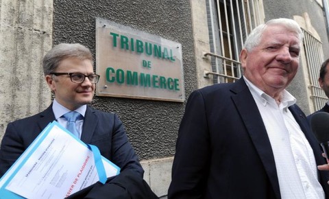 Laurent-Spanghero-d-et-son-avocat-Christophe-Leguevaques-le-2-juillet-2013-devant-le-tribunal-de-commerce-de-Carcassonne_univers-grande Laurent-Spanghero-d-et-son-avocat-Christophe-Leguevaques-le-2-juillet-2013-devant-le-tribunal-de-commerce-de-Carcassonne_univers-grande