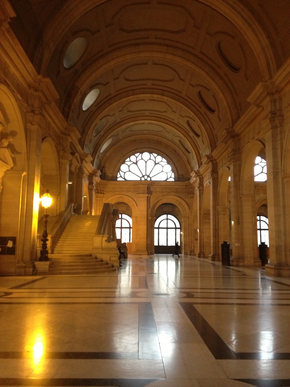 Pas perdus TGI Paris face ouest Pas perdus TGI Paris face ouest